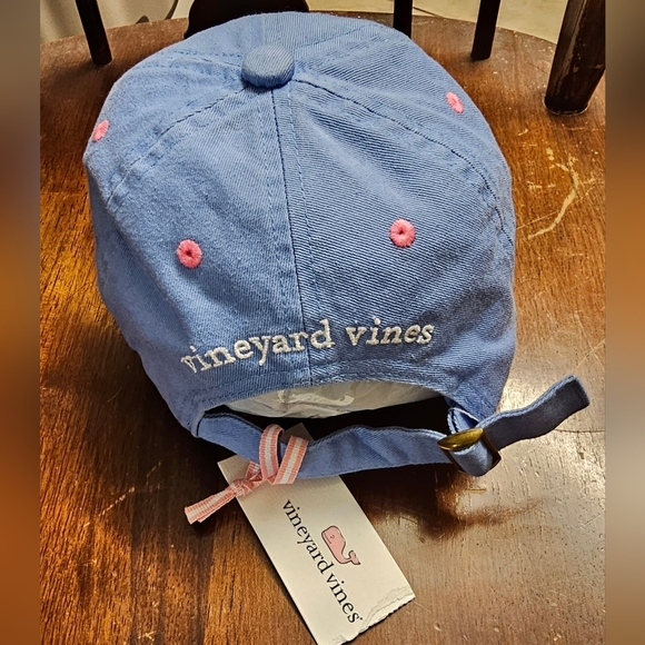 Vineyard Vines Classic Logo Cap Island Burgee Underbrim in Hypnotic Purple NWT - Picture 10 of 11